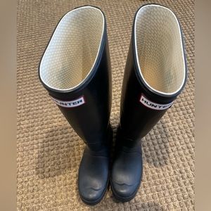 Women’s Original Hunter Rain boots (black)